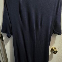 ESNTLS Navy Blue Bamboo Tee
