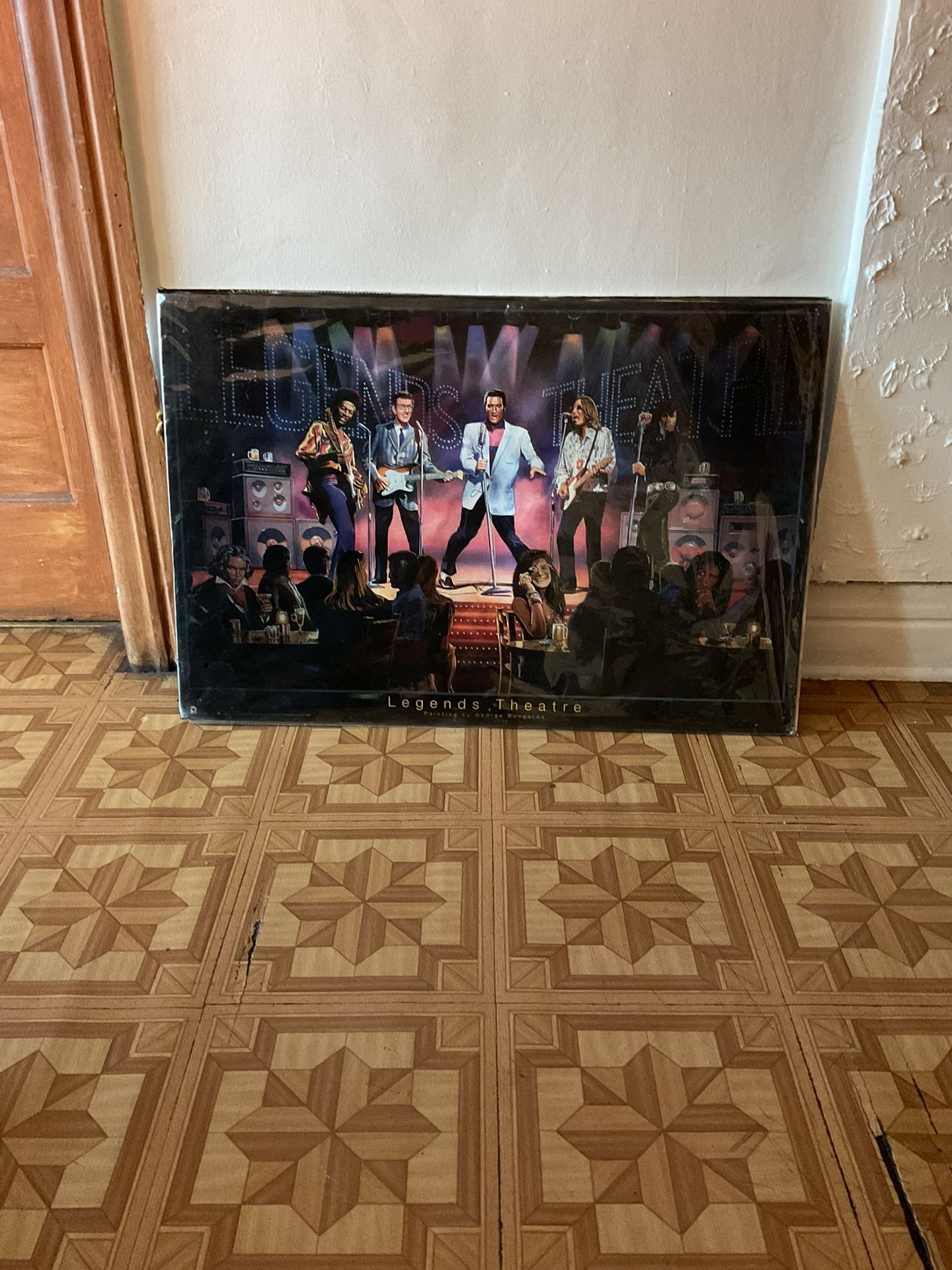 Legends Theatre Old School Poster Frame 