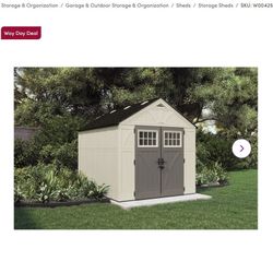 Wairfair SUNCAST Outdoor Storage SHED 