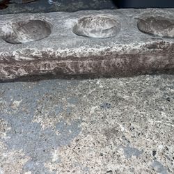 Decorative Stone Plant Holder - Approx 2.5 Feet