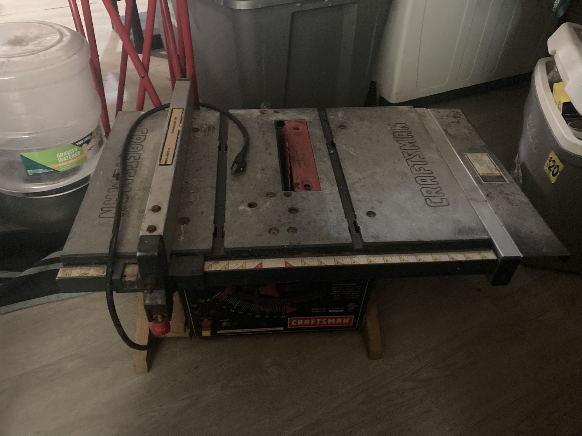 Craftsman Table Saw