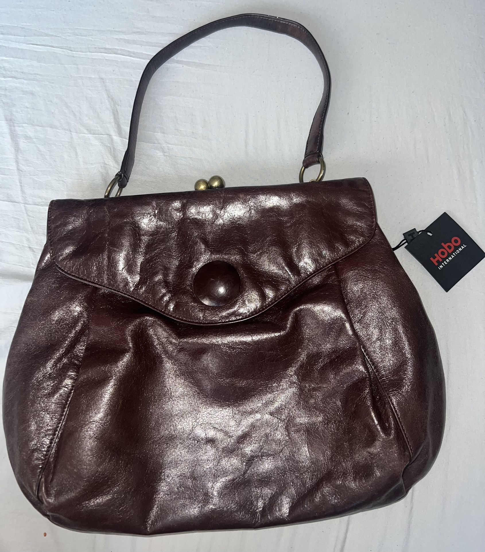 NWT Brown HOBO International Purse. Really Cute