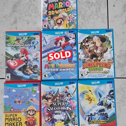 Wii U Games $20 Each