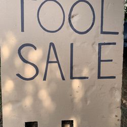 Tool Sale