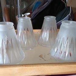 Light bulb lamp decorative glass covers