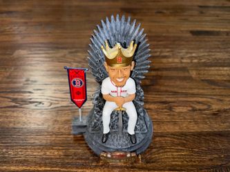 Boston Red Sox Game of Thrones Mookie Betts Iron Throne Bobblehead MLB Official