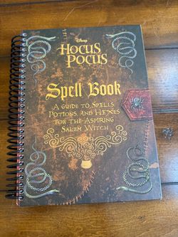 Disney Hocus Pocus Spell Book