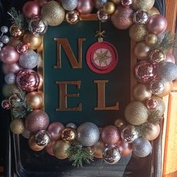 NOEL Christmas Wreath 