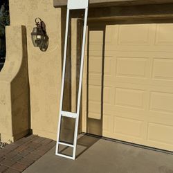 Dog Door, Adjustable, Sliding Door Model