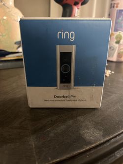 New Ring Wired Doorbell Plus 