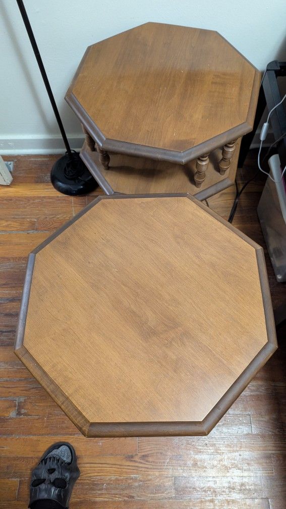 Oak End Tables