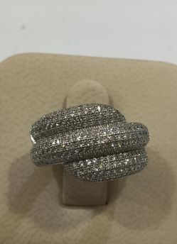 925 silver CZ ring