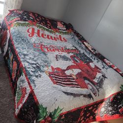 Christmas Quilt Set For Full Bed