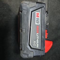 Milwaukee M18 red lithium XC battery