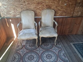 2 Fauteuil French Style Chairs