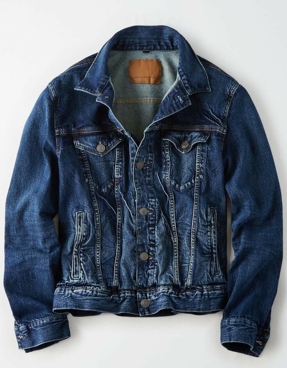 Denim Jacket Mens Small american eagle