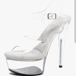Clear Heels 