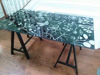 Glass table