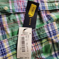 polo long sleeve new size L