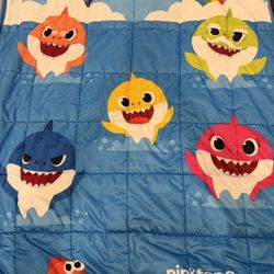 Baby Shark Weighted Blanket