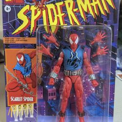 Scarlet Spider-Man marvel legends retro figure