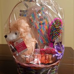 Pink Poodle Beauty Basket - Mother's Day/ Día De Las Madres 