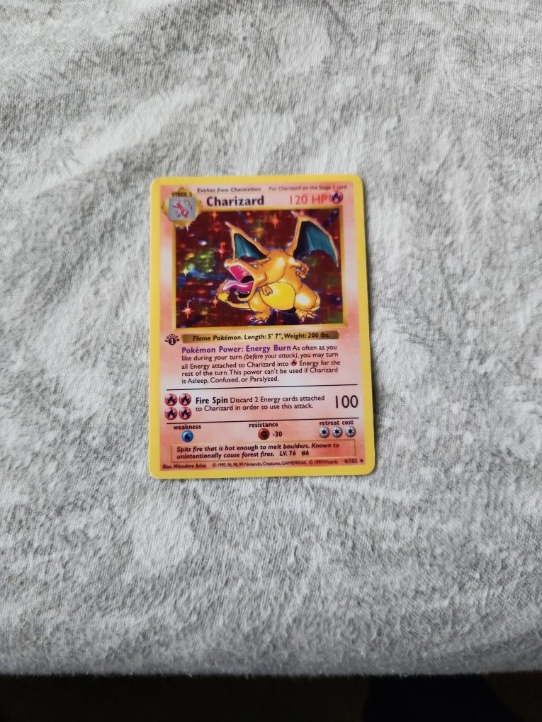 Charizard Pokemon Card FanMade