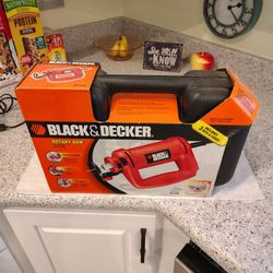 New Black & Decker Rotary Saw (RS150K)