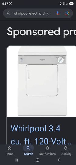 Washer and dryer