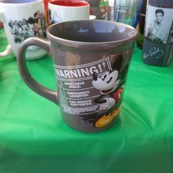 Warning Mickey Mouse Mug 3D Mickey