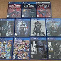 Playstation 4 & Playstation 5 Games For Sale