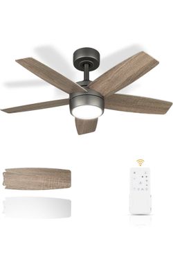 Brand New 36” Small Ceiling Fan With Light 
