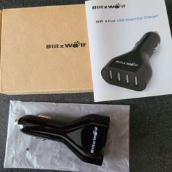 4-port USB Car Charger