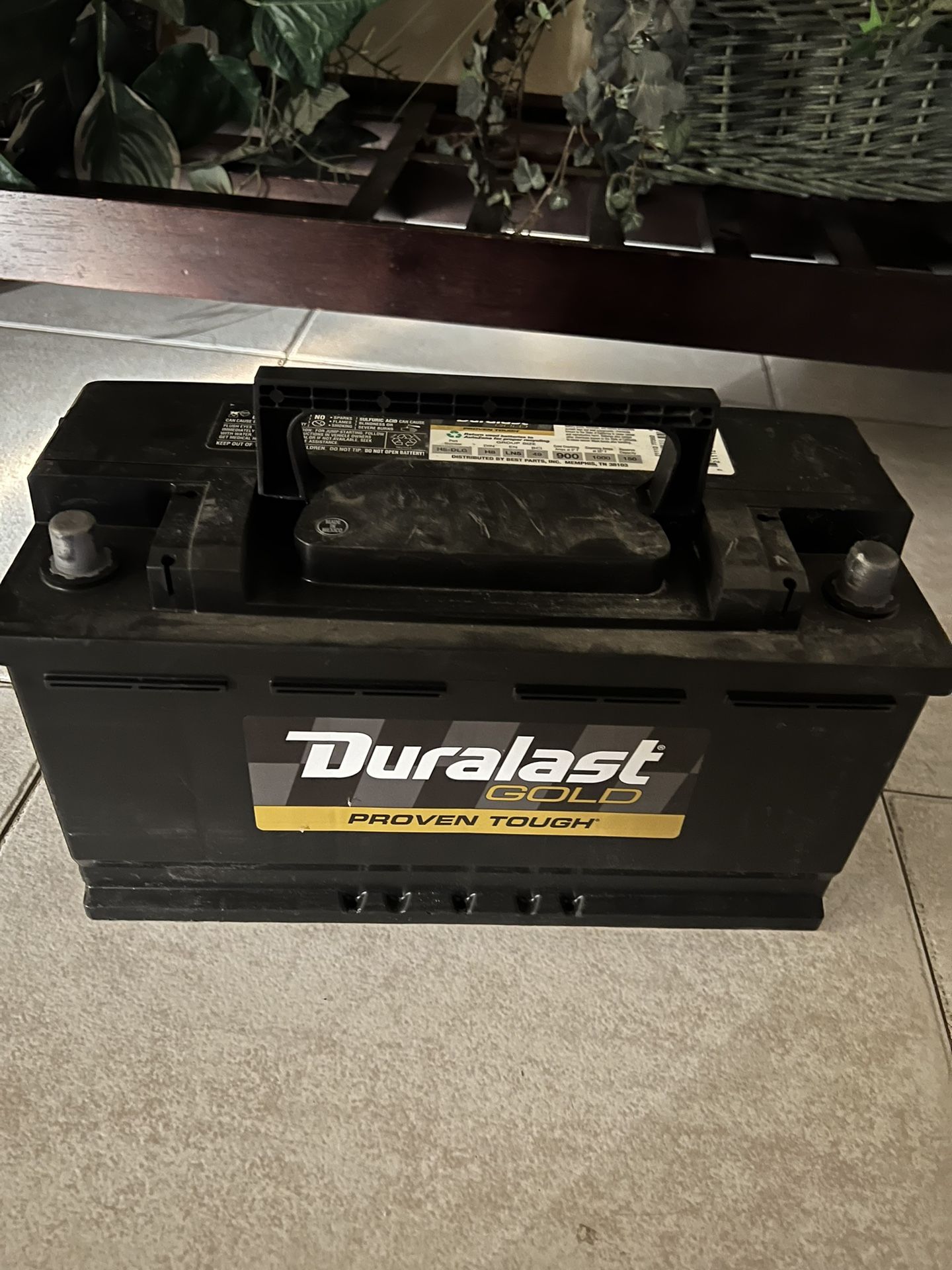 Duralast Gold Proven Tough Battery Good Conditions