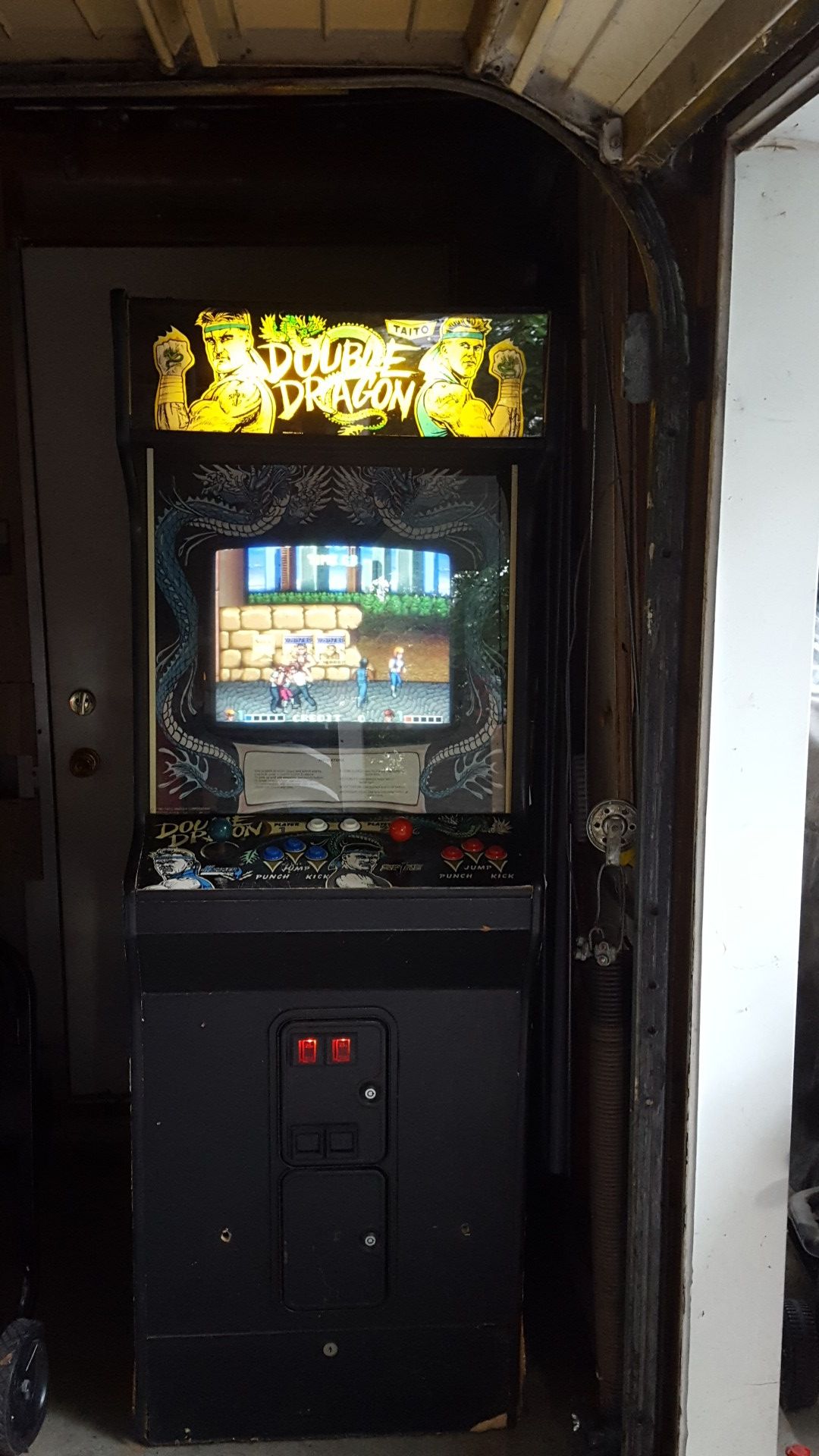 Taito Double Dragon Arcade Cabinet