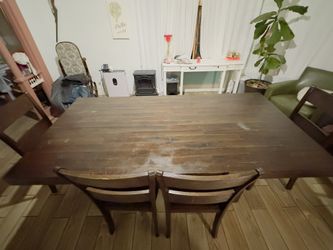 Solid Wood Table