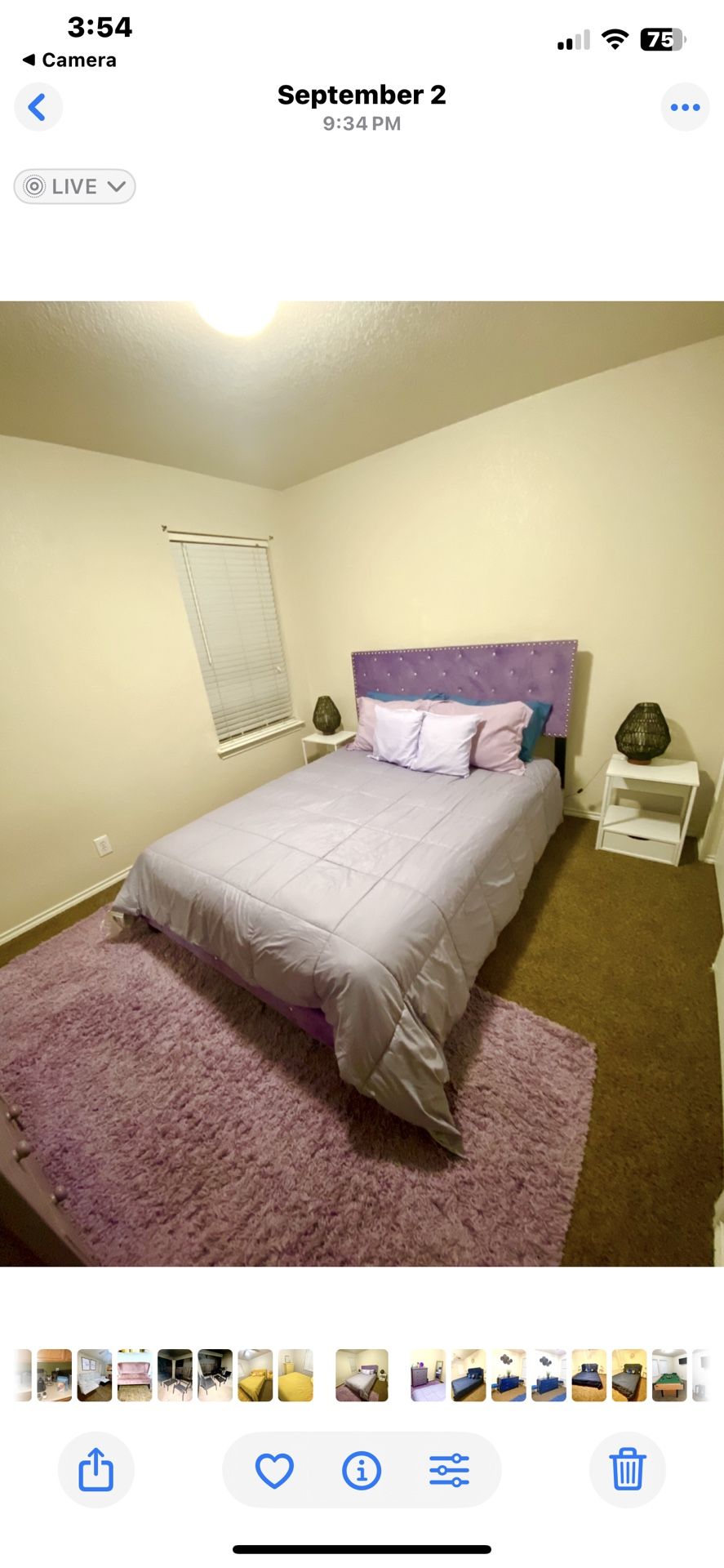 Queen Bedroom Set & Whole Room Contents