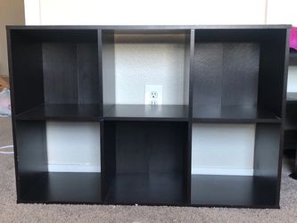 Black shelf