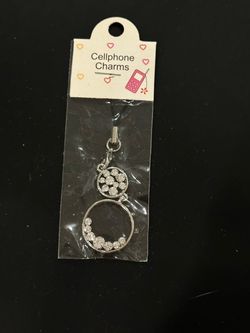 Rhinestone Phone Charm