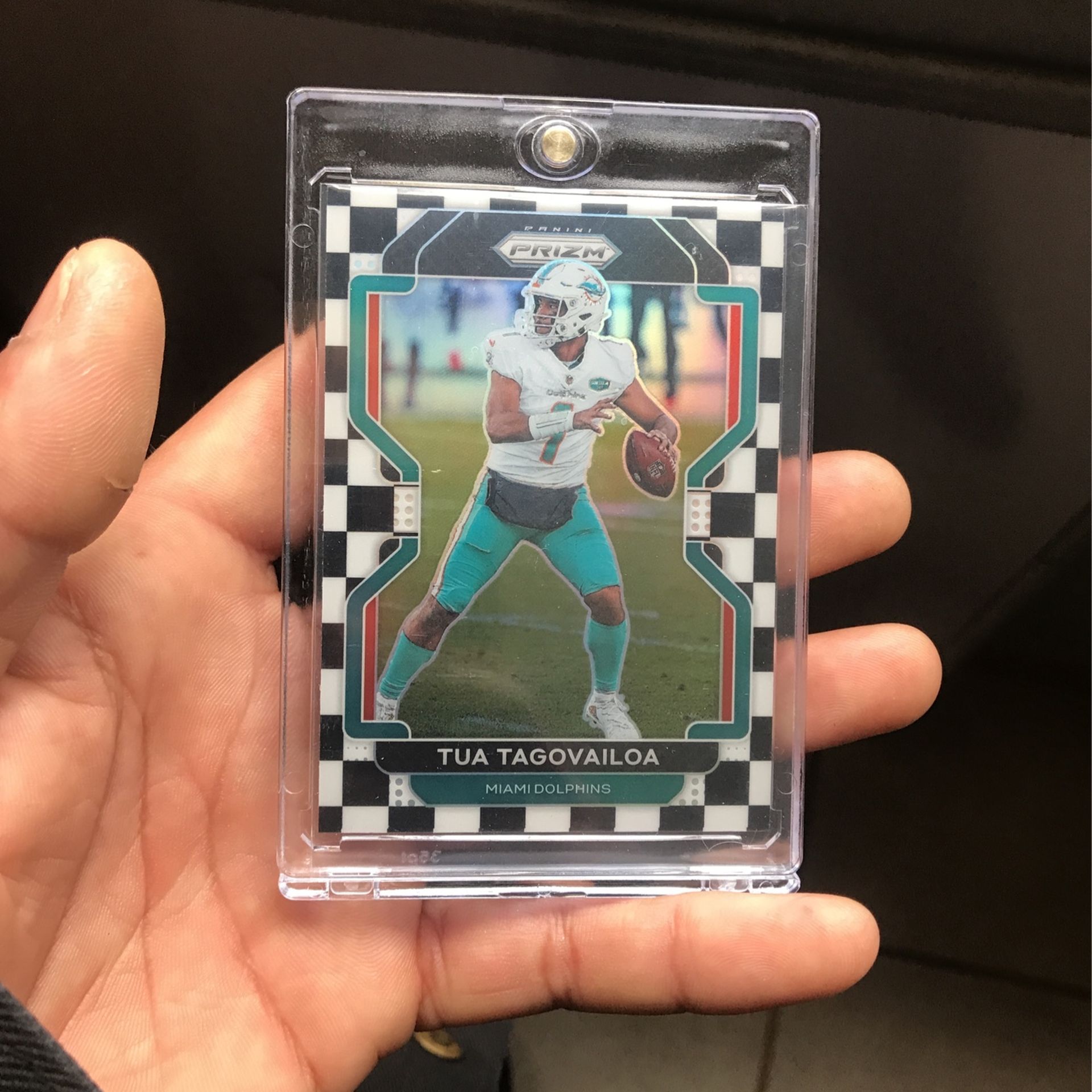 2021 Tua Tagovailoa Prizm Black And White Checkerboard Case Hit for Sale in  Los Angeles, CA - OfferUp