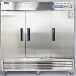 3 Door Stainless Steel Commercial Refrigerator 