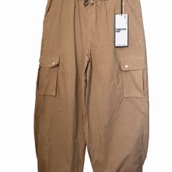 PARACHUTE CARGO PANTS – CAMEL