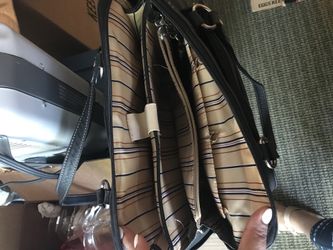 Leather woman’s briefcase