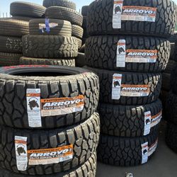 35/12.50/20 Arroyo Rt Tires Installed And Balanced 