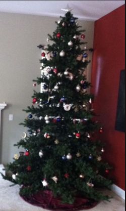 Christmas Tree 10’ Gorgeous W Lights And Storage Bag