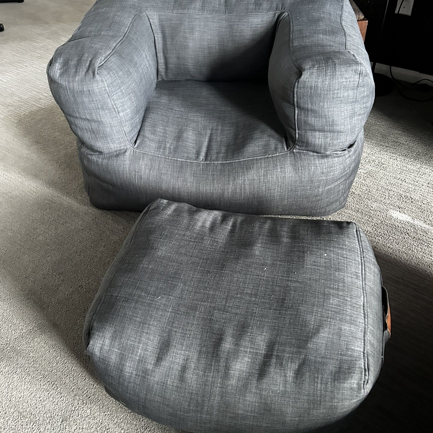 Comfy Lounge Chair w/ottoman