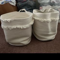 Pillowfort woven Baskets