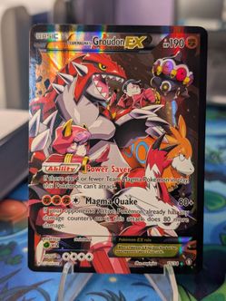 Pokemon Team Magma's Groudon EX LP