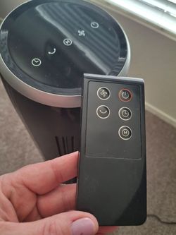Tall Black Fan