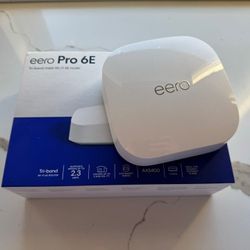 eero Pro 6E - 6Ghz Mesh Router